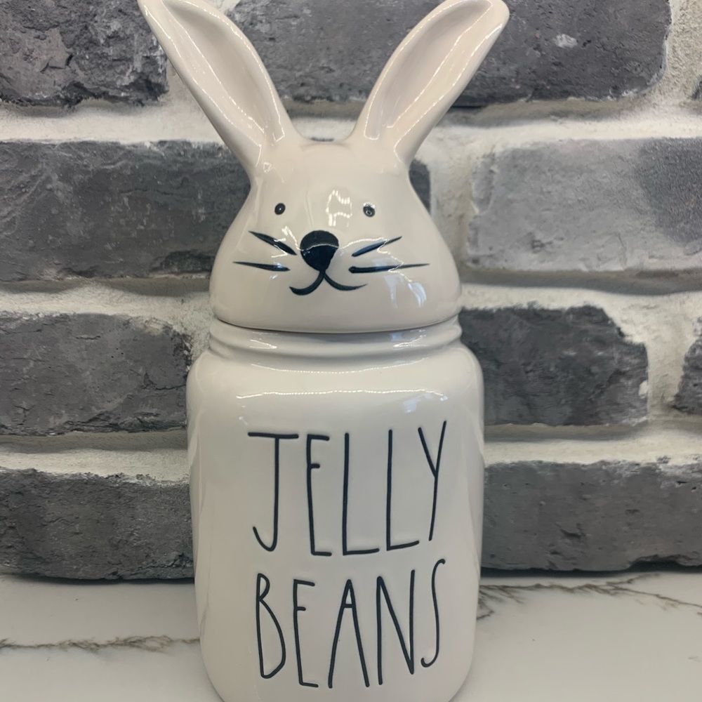 Rae Dunn Jelly Beans Bunny Canister